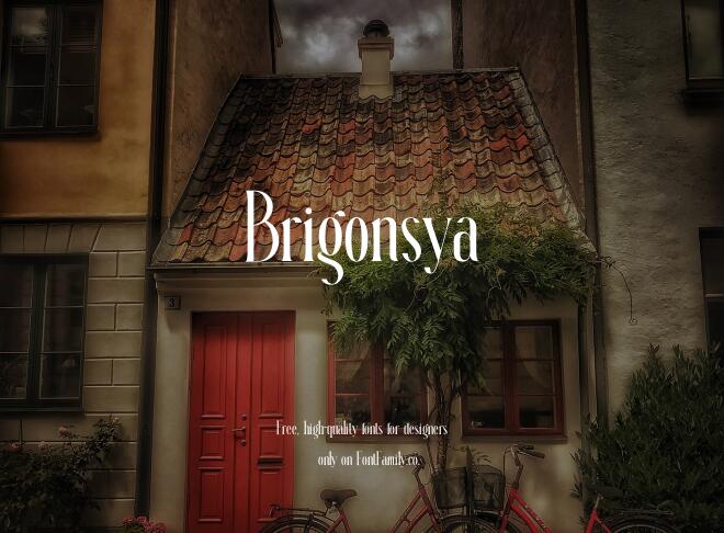 Brigonsya Font