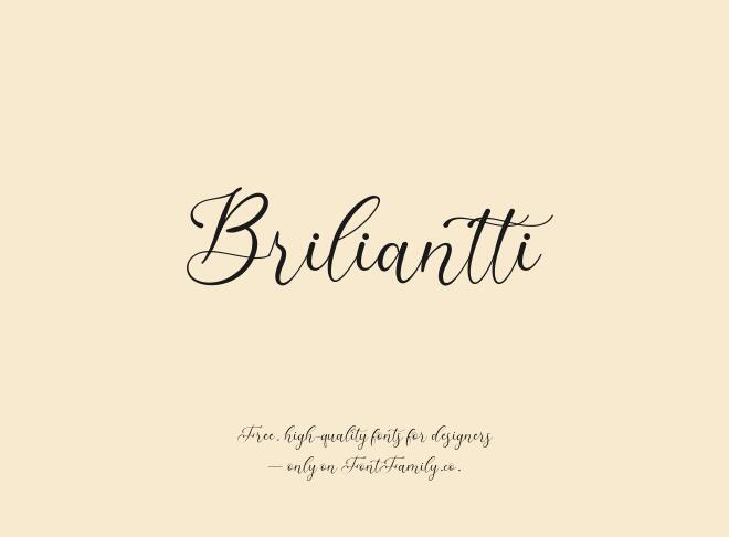 Briliantti Font