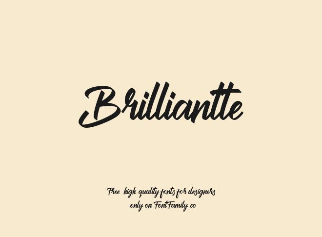 Brilliantte Font