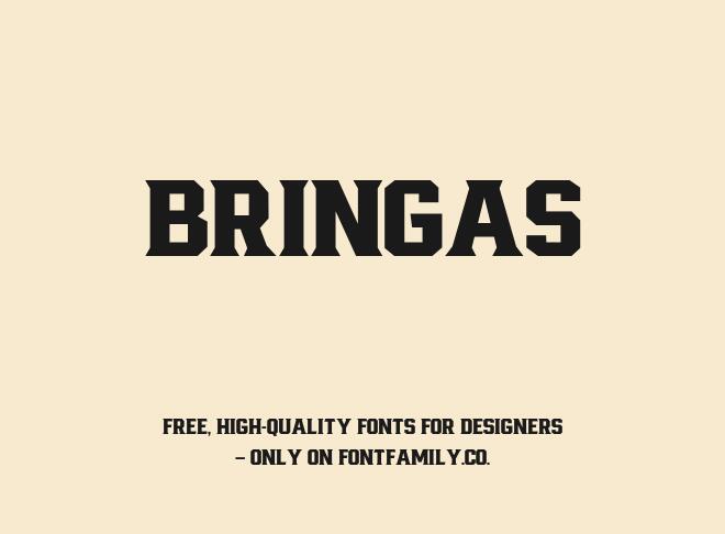 Bringas Font