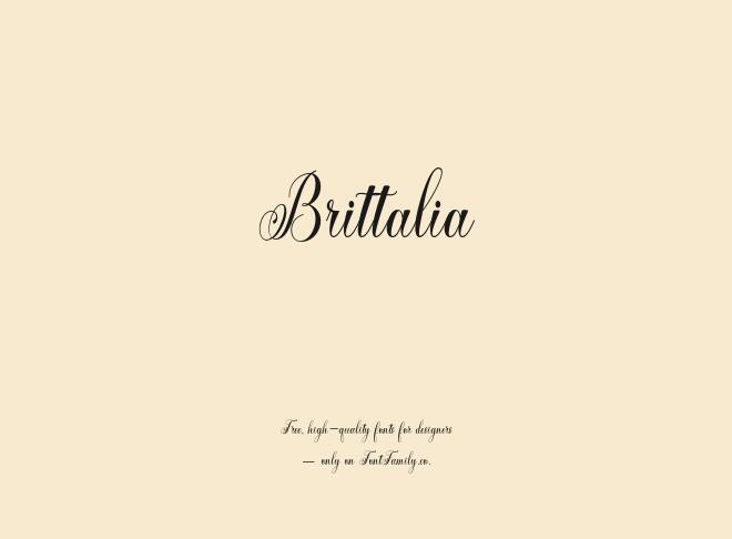 Brittalia Font