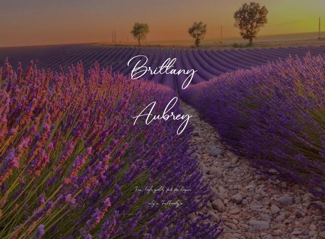 Brittany Aubrey Font