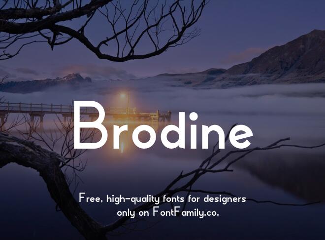 Brodine Font