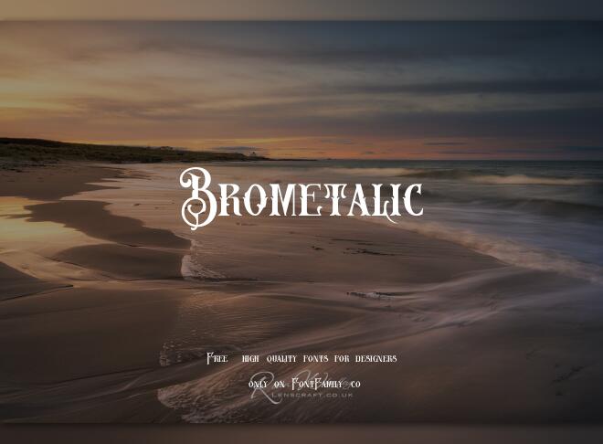 Brometalic Font