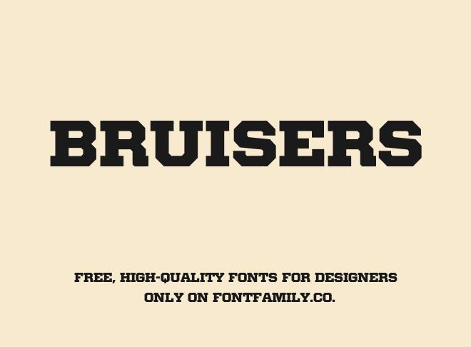 Bruisers Font