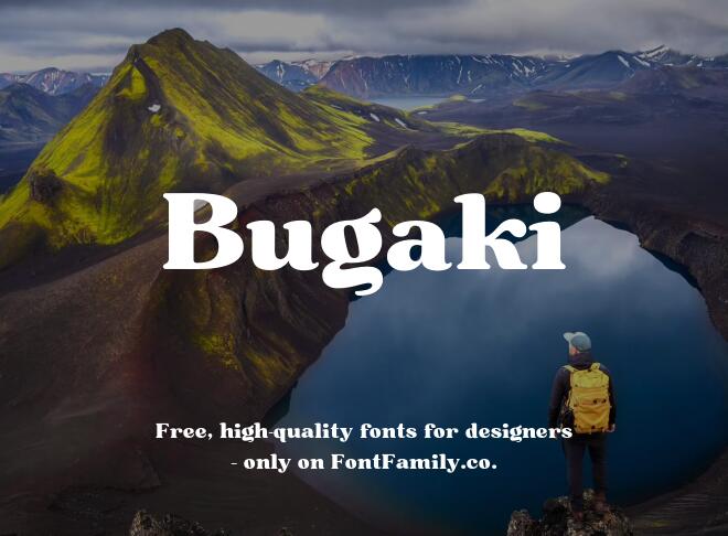 Bugaki Font