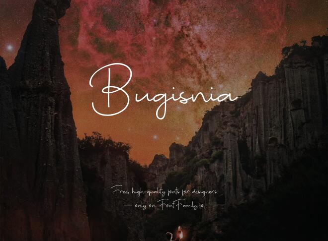 Bugisnia Font