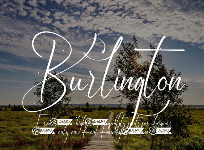 Burlington Font