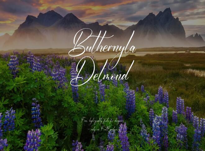 Buthernyla Delmond Font