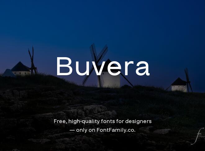 Buvera Font