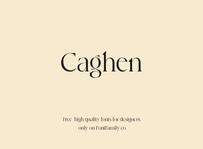 Caghen Font