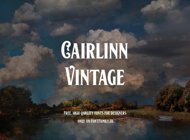 Cairlinn Vintage Font