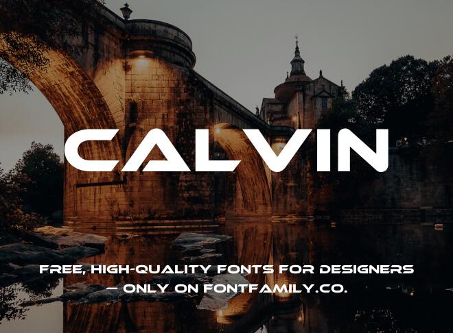 Calvin Font