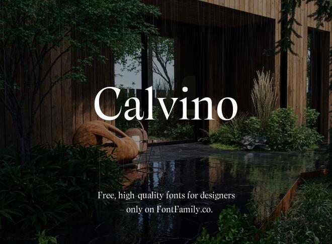 Calvino Font