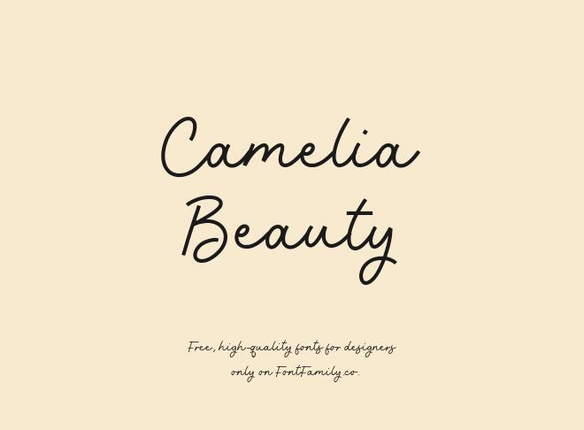 Camelia Beauty Font
