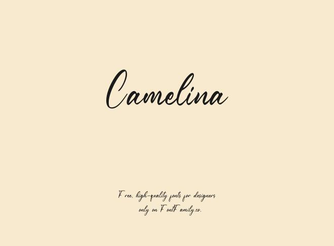Camelina Font