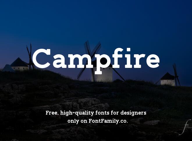 Campfire Font
