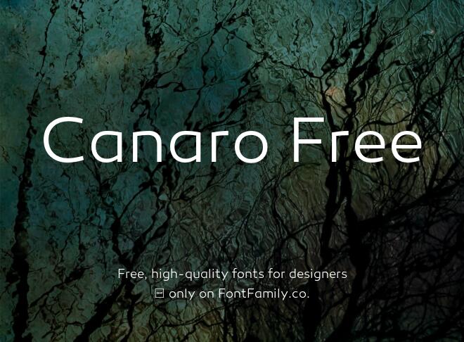 Canaro Free Font