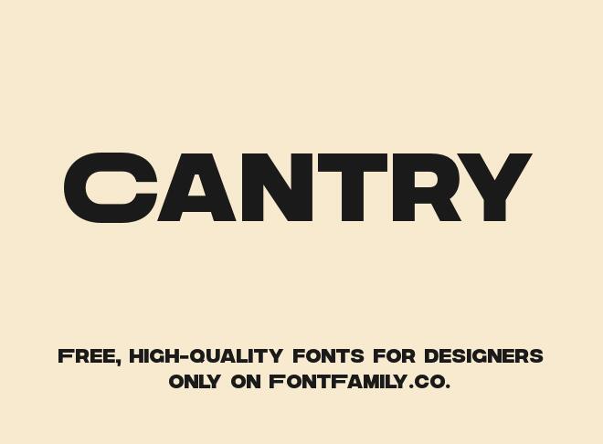 Cantry Font