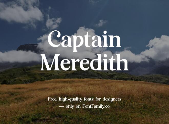 Captain Meredith Font