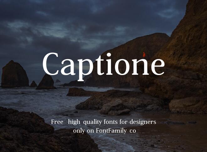 Captione Font