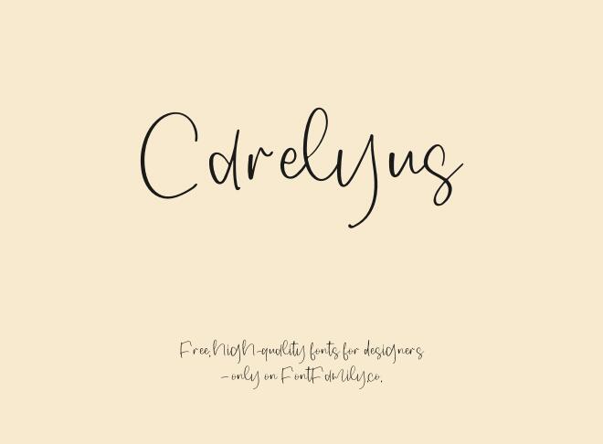 Carelyus Font