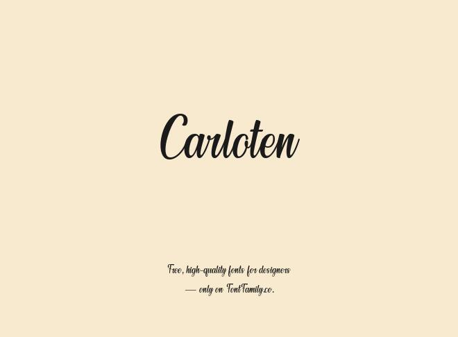 Carloten Font