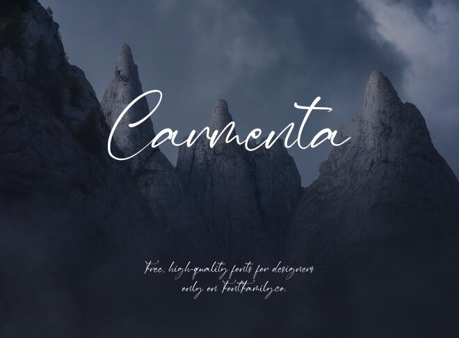 Carmenta Font