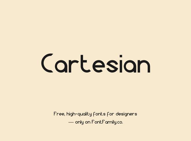 Cartesian Font