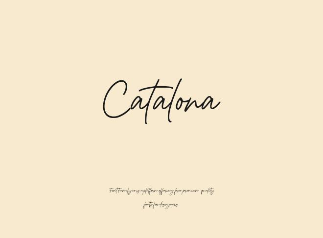 Catalona Font