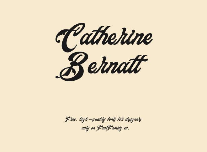 Catherine Bernatt Font