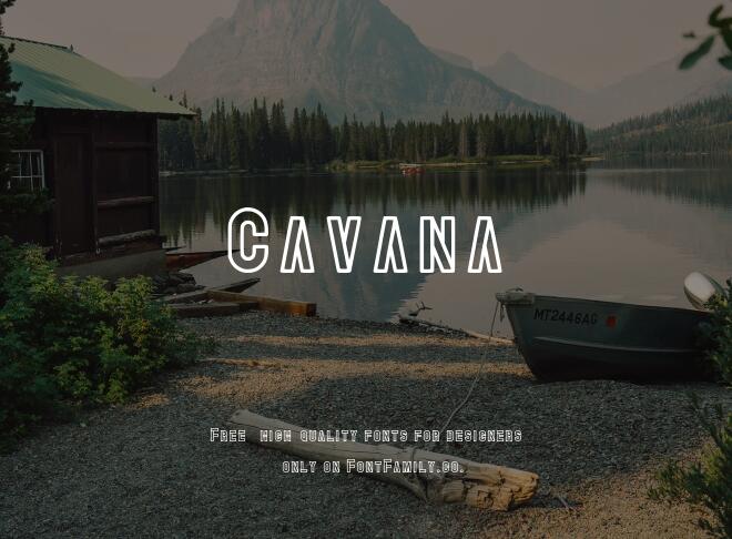 Cavana Font