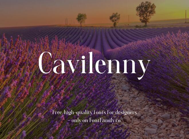 Cavilenny Font