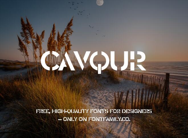 Cavqur Font