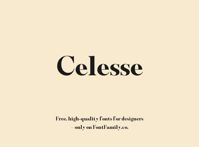 Celesse Font