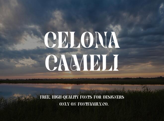 Celona Cameli Font