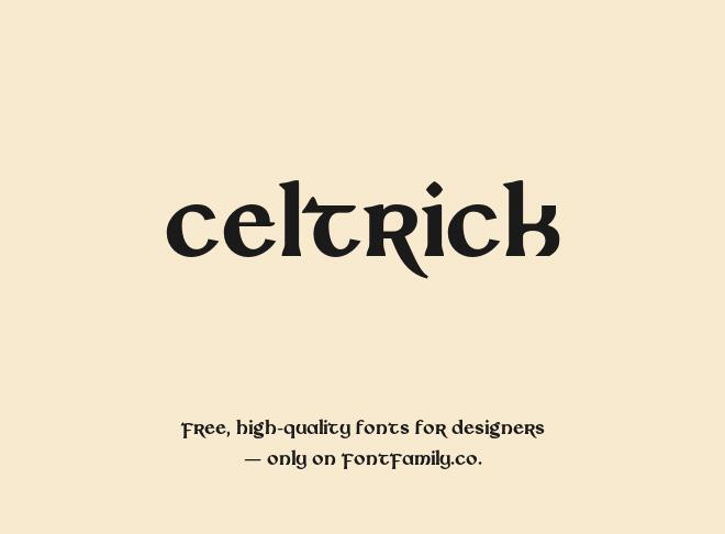 Celtrick Font