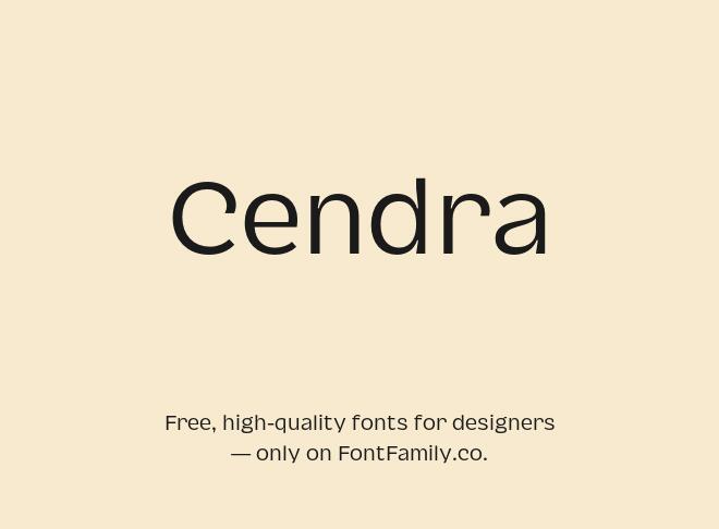 Cendra Font