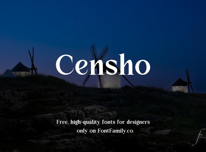 Censho Font