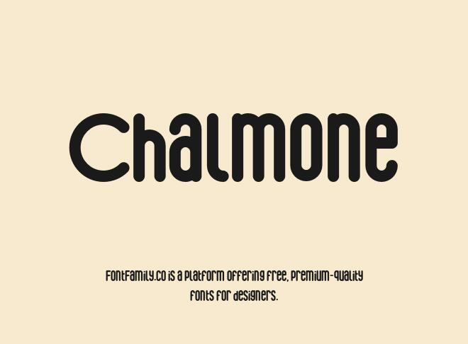 Chalmone Font