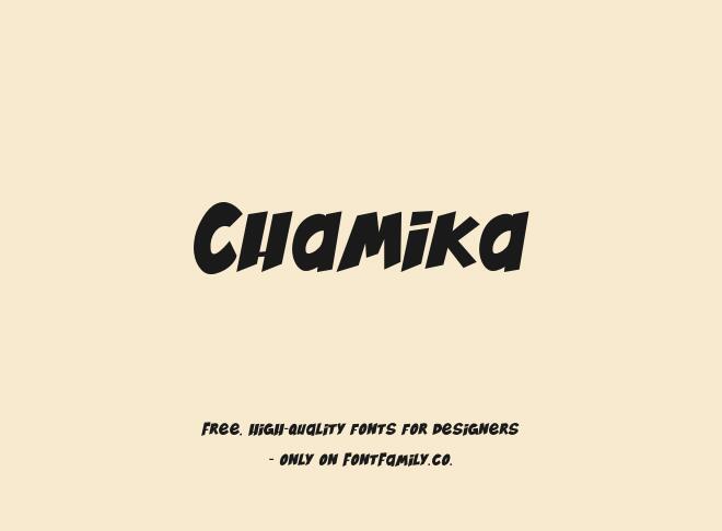 Chamika Font