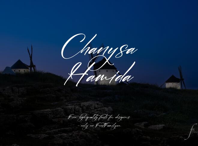 Chanysa Hamida Font