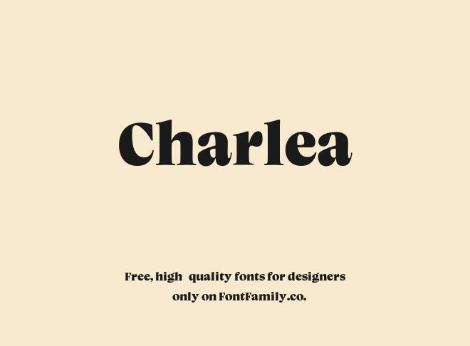 Charlea Font