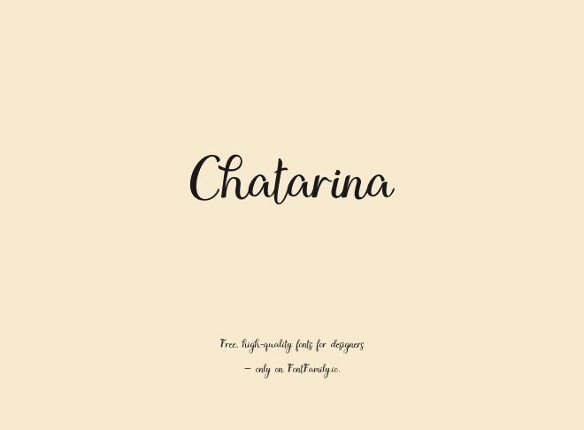 Chatarina Font