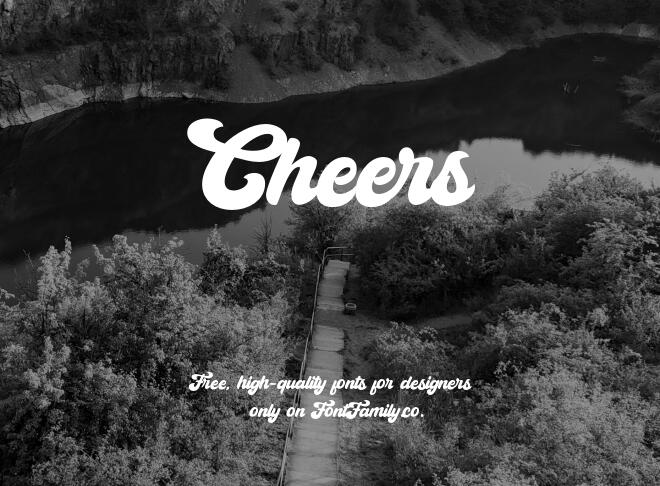 Cheers Font