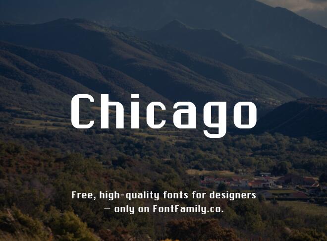 Chicago Font