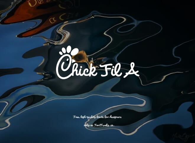 Chick Fil A Font