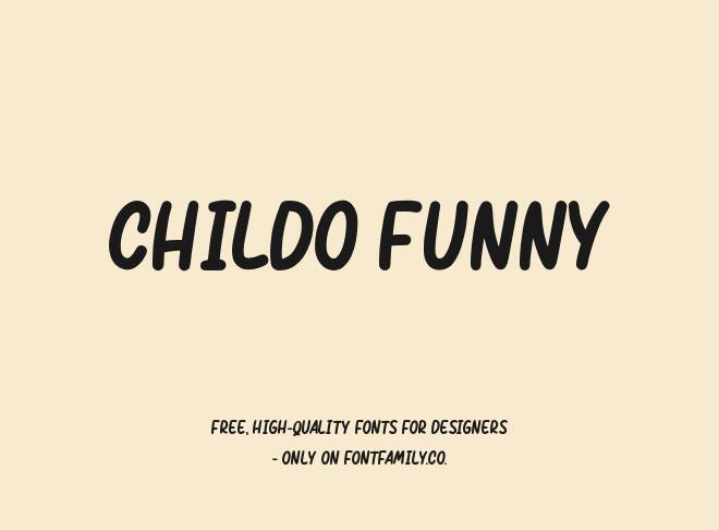 Childo Funny Font