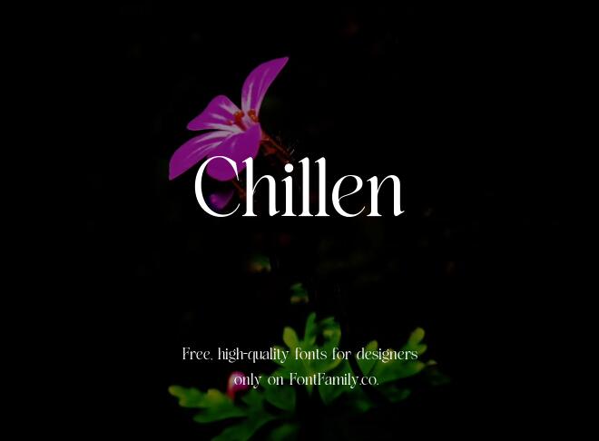 Chillen Font