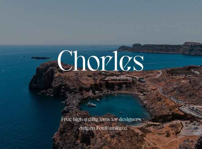 Chorles Font